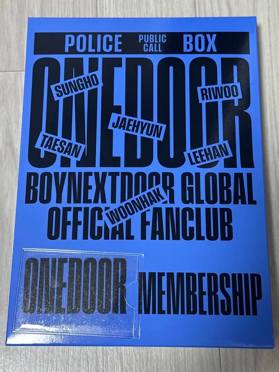 BOYNEXTDOOR ONEDOOR メンバーシップキット BOYNEXTDOOR ONEDOOR メンバーシップキット BOYNEXTDOOR ONEDOOR