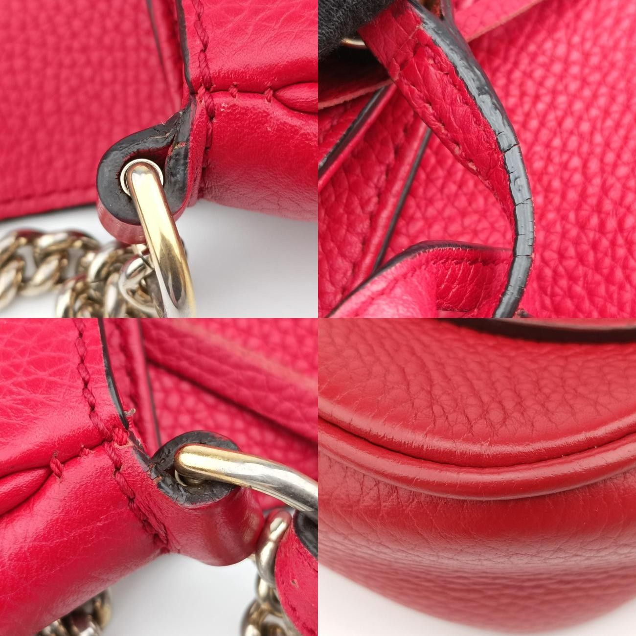 グッチGucciソーホーレッドレザー336752B020732628