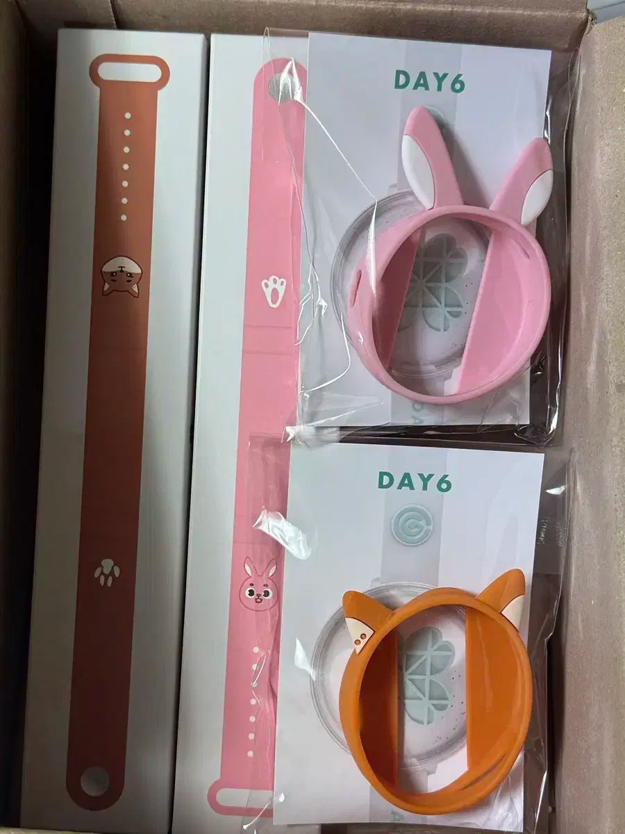 DAY6 OFFICIAL LIGHT BAND Day6 ペンライト ストラップ＆リンカバー ケー フィル