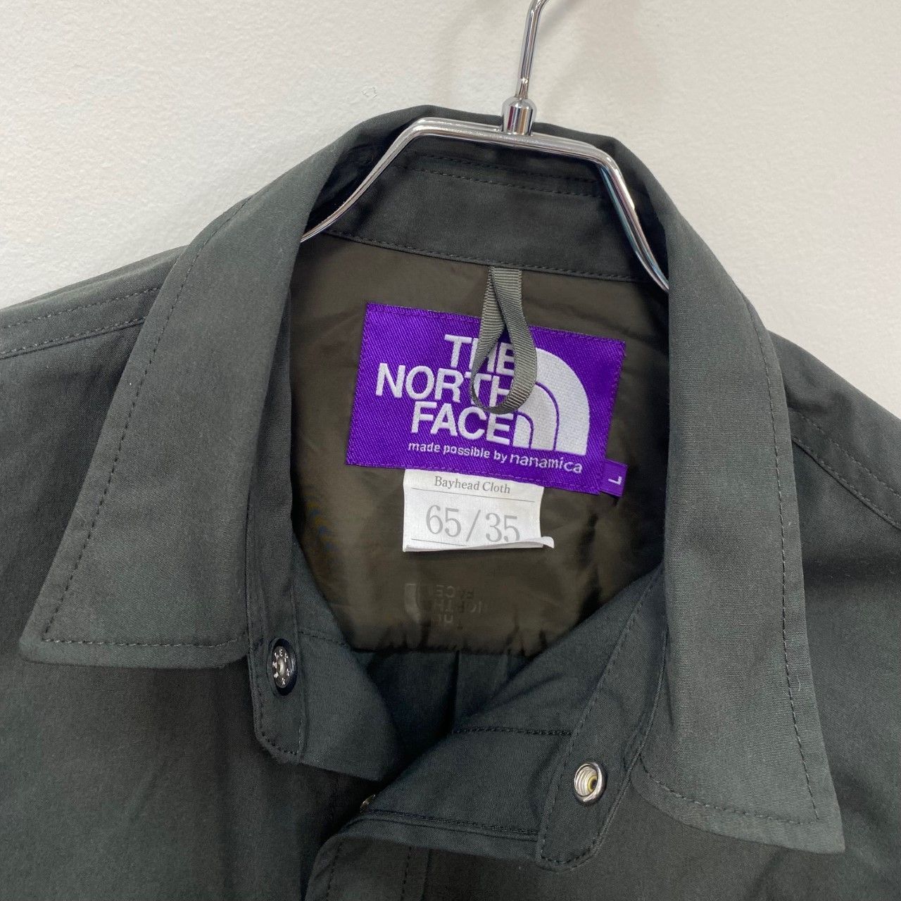 THE NORTH FACE PURPLE LABEL 65/35 CPOシャツ nanamica ONLINE STORE│