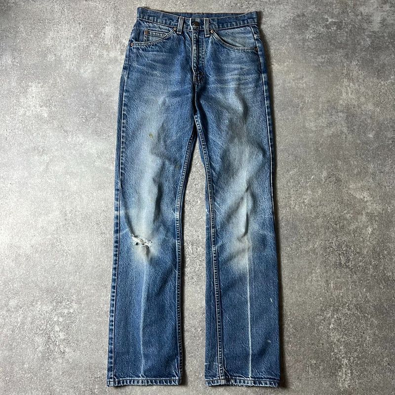 ヒゲ 90s USA製 Levis 517 0217 フレア デニム パンツ 30 34 / 90年代 ...