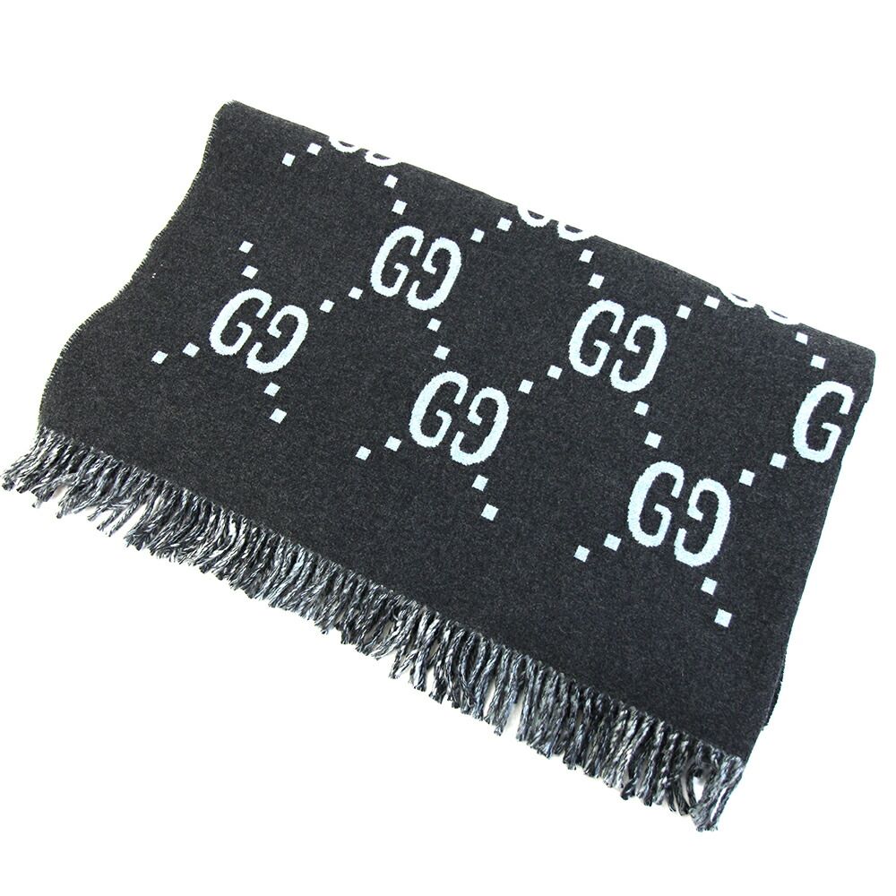 グッチ ストール GGウール リバーシブル ケープコート - メルカリ 