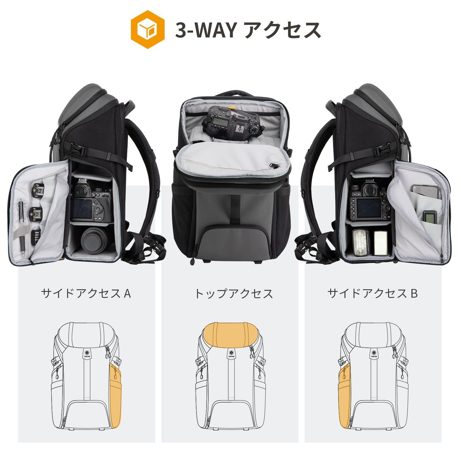 一眼レフカメラバッグ 約21L
