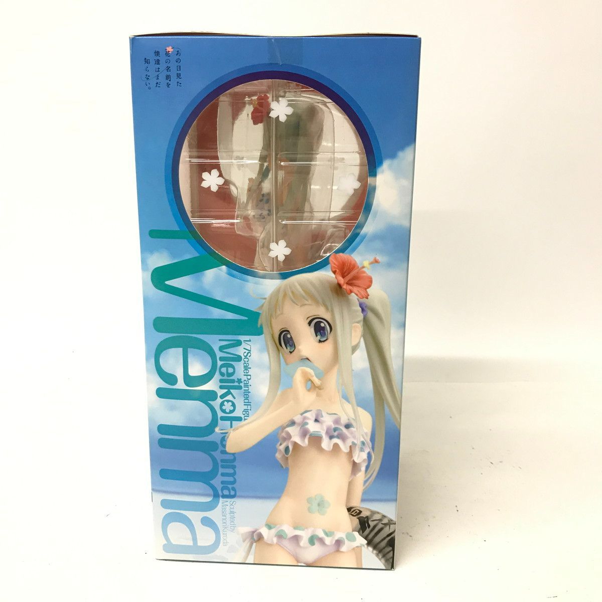 7.650 △ あの花 めんま 1/7スケール 水着フィギュア 未開封