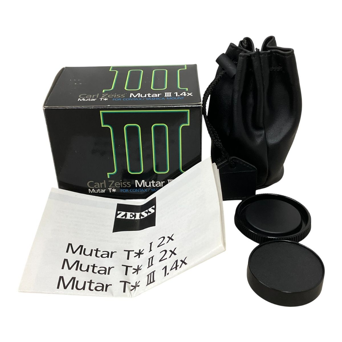 Carl Zeiss Mutar III 1.4 x テレコンバーター カメラ