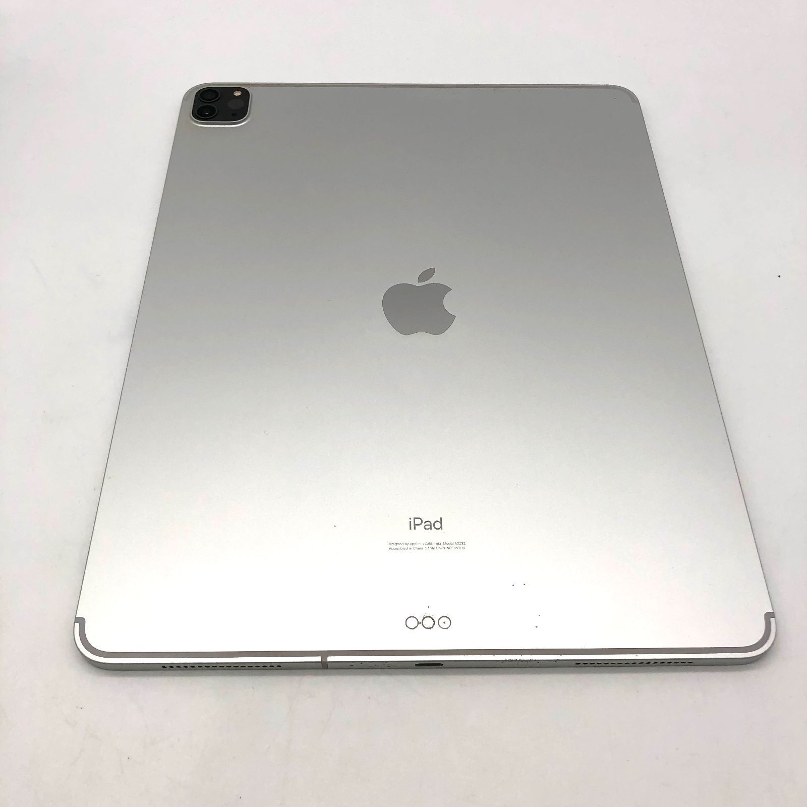 ▽国内版SIMフリー iPad Pro 12.9インチ(第4世代) Cellular 1TB