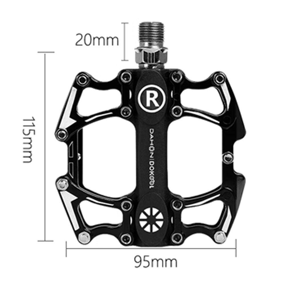 DAHON ダホン フラット ペダル 両面 シールドベアリング 軽量 薄型