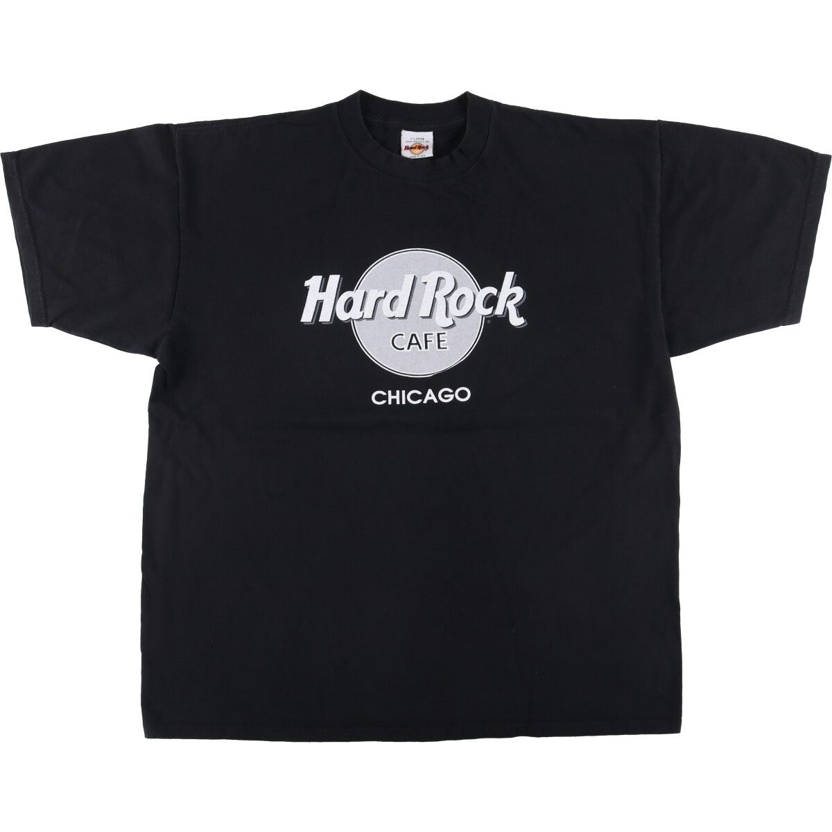 古着 HARD ROCK CAFE ハードロックカフェ アドバタイジングTシャツ USA製 メンズXL相当/eaa548413