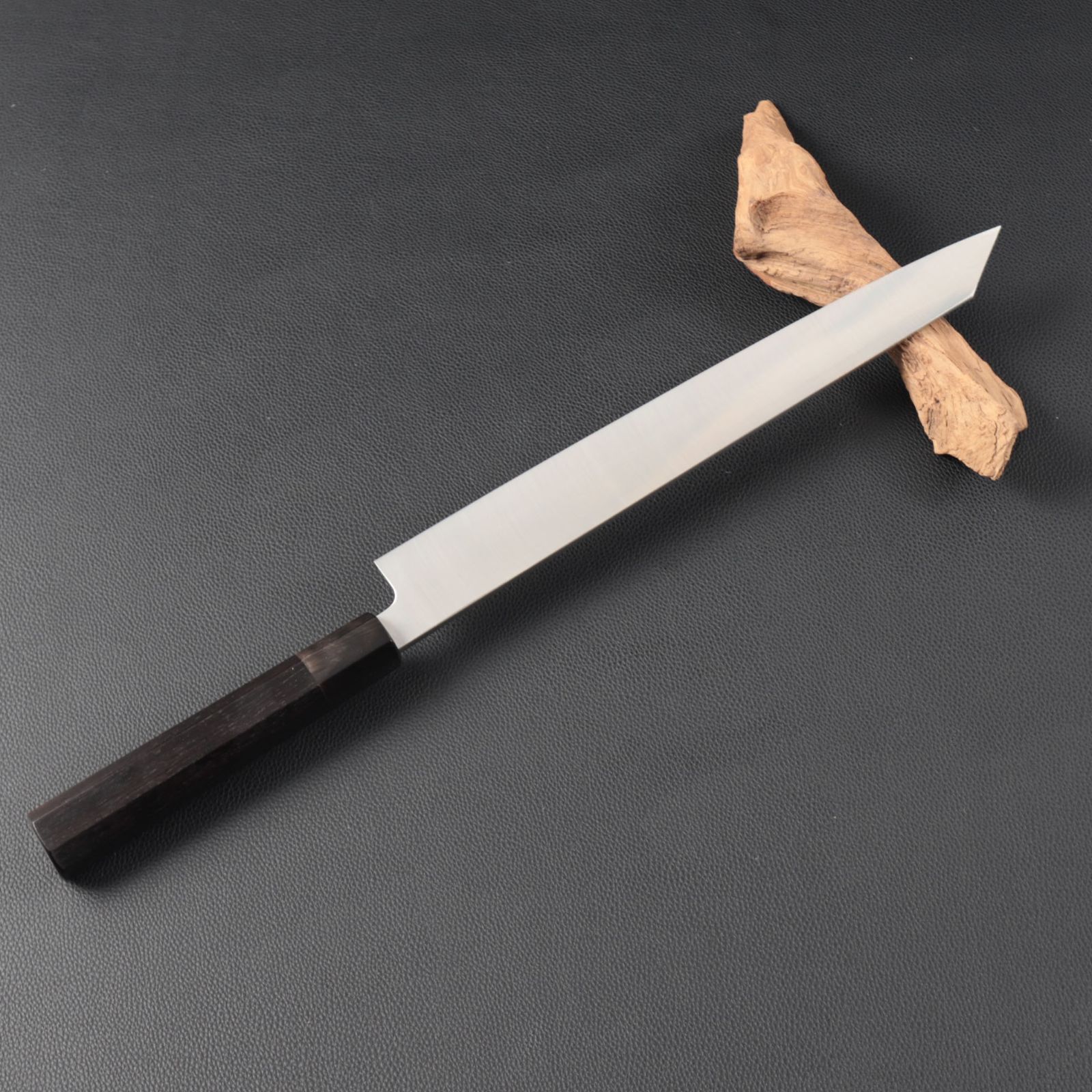 切付柳刃包丁 刺身包丁 9寸 刃渡り270mm 普通表面仕上げ 本刃付け 八角柄 時選択