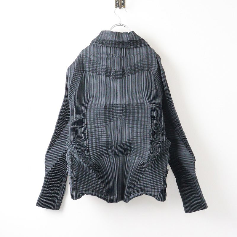 美品 2019AW イッセイミヤケ ISSEY MIYAKE 3D STEAM STRECH 3Dスチーム