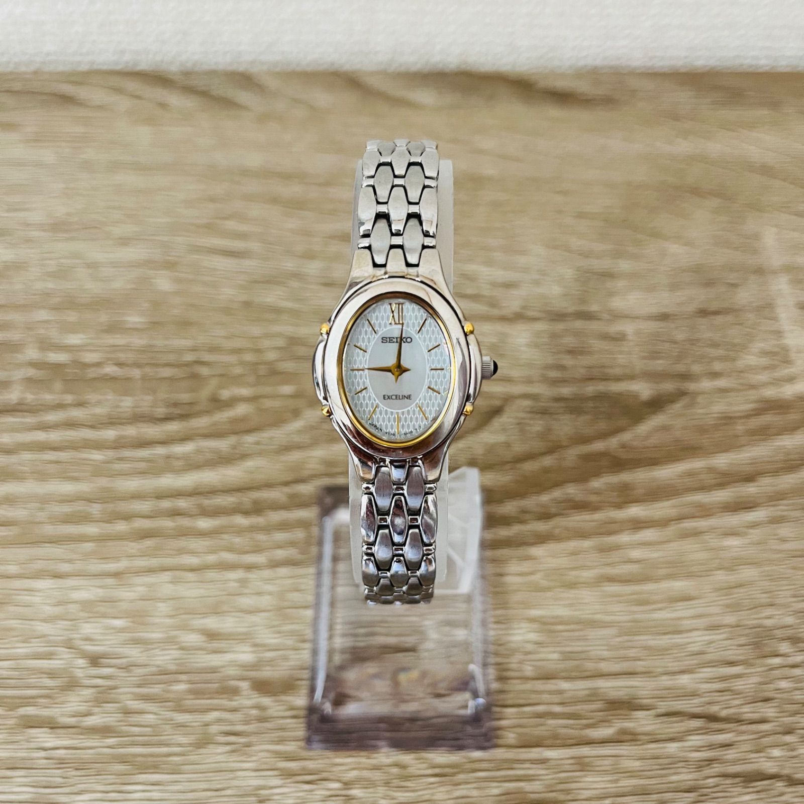 SEIKO✨EXCELINE セイコー　エクセリーヌ　腕時計 美品 SEIKO セイコー EXCELINE エクセリーヌ レディース 新電池