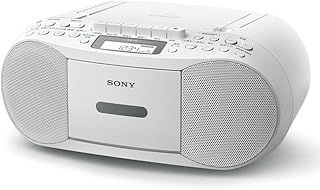 ソニー AUX CDラジカセ レコーダー CFD-S70 FM|AM|ワイドFM対応 録音 ホワイト CFD-S70 W