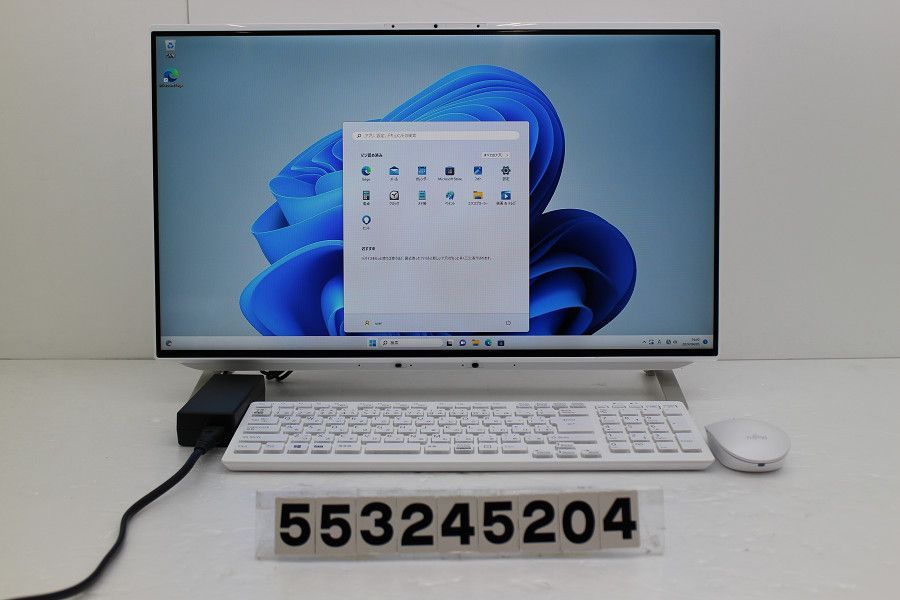 富士通 ESPRIMO FH60/F3 Ryzen 5 5500U 2.1GHz/8GB/512GB(SSD)/Multi/23.8W/FHD(1920x1080)/Win11 【553245204】