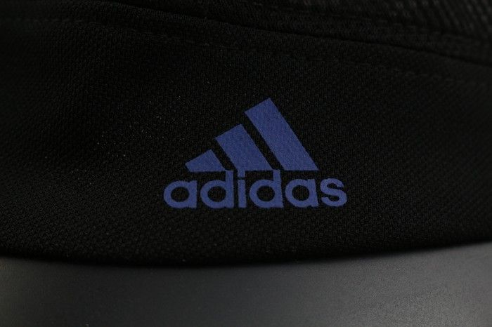 アディダス サンバイザー メッシュ 帽子 スポーツウエア ブランド レディース ﾌﾘｰ サイズ ブラック adidas 【中古】