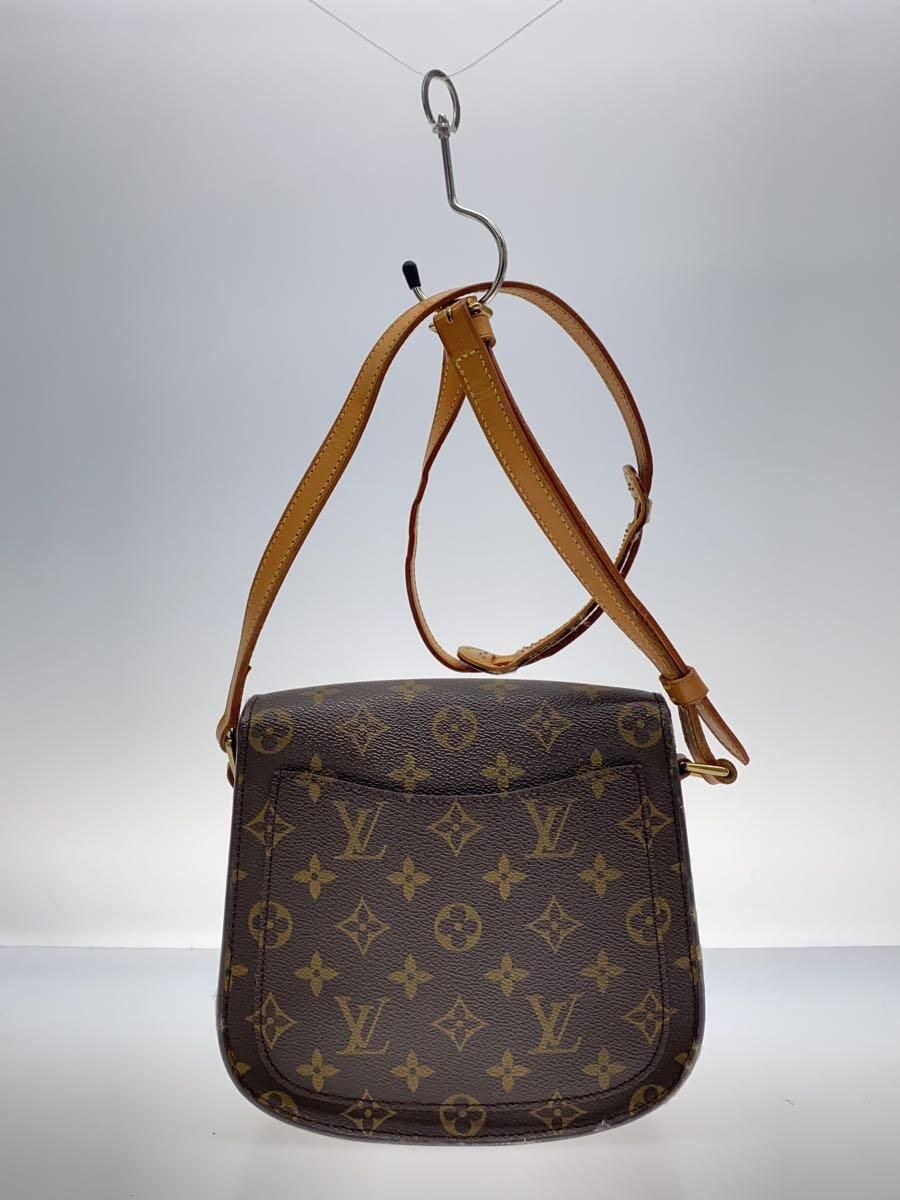 LOUIS VUITTON サンクルーMM_モノグラム・キャンバス_BRW PVC ブラウン - メルカリ