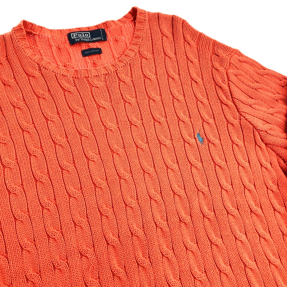 良好 POLO RALPH LAUREN ポロラルフローレン ケーブル ニット