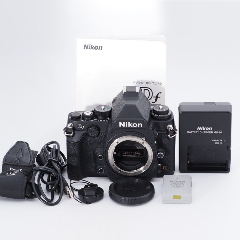 Nikon ニコン デジタル一眼レフカメラ Df ブラック ボディ DFBK #10344 - メルカリ