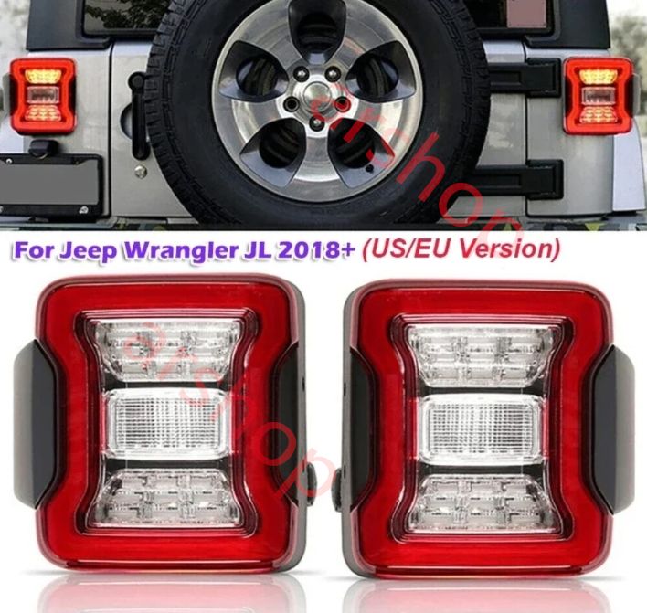 ジープラングラー2007-2017 JK LEDテールライト 純正互換品 汎用