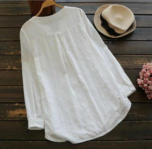 小花刺繍ブラウス tシャツ チュニック 長袖シャツ レース 長袖 レディース Vネック 刺繍 花柄 トップス 可愛い ゆったり ファッション 小花刺繍ブラウス tシャツ チュニック 長袖シャツ レース 長袖