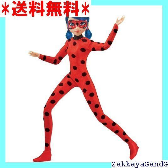 Miraculous ミラキュラス レディバグ u0026 シャノワール 10.5インチ 約26ｃｍ アクションドール レディバグ Ladybug with ティッキー てんとう虫のクアミ Tikki 267