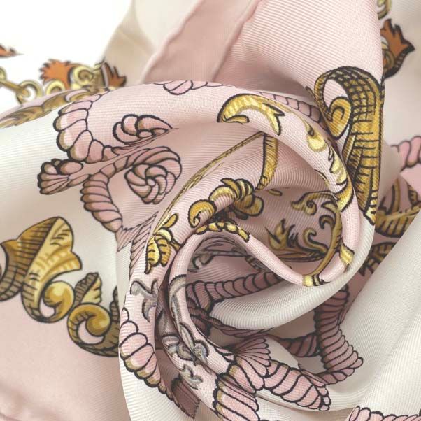 HERMES エルメス スカーフ/カレ90/LVDOVICVS MAGNVS シルク100