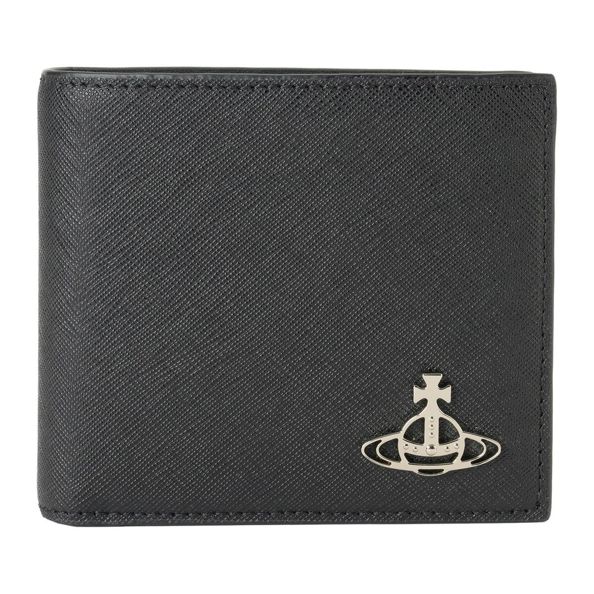新品 ヴィヴィアン ウエストウッド Vivienne Westwood 2つ折り財布 ブラック