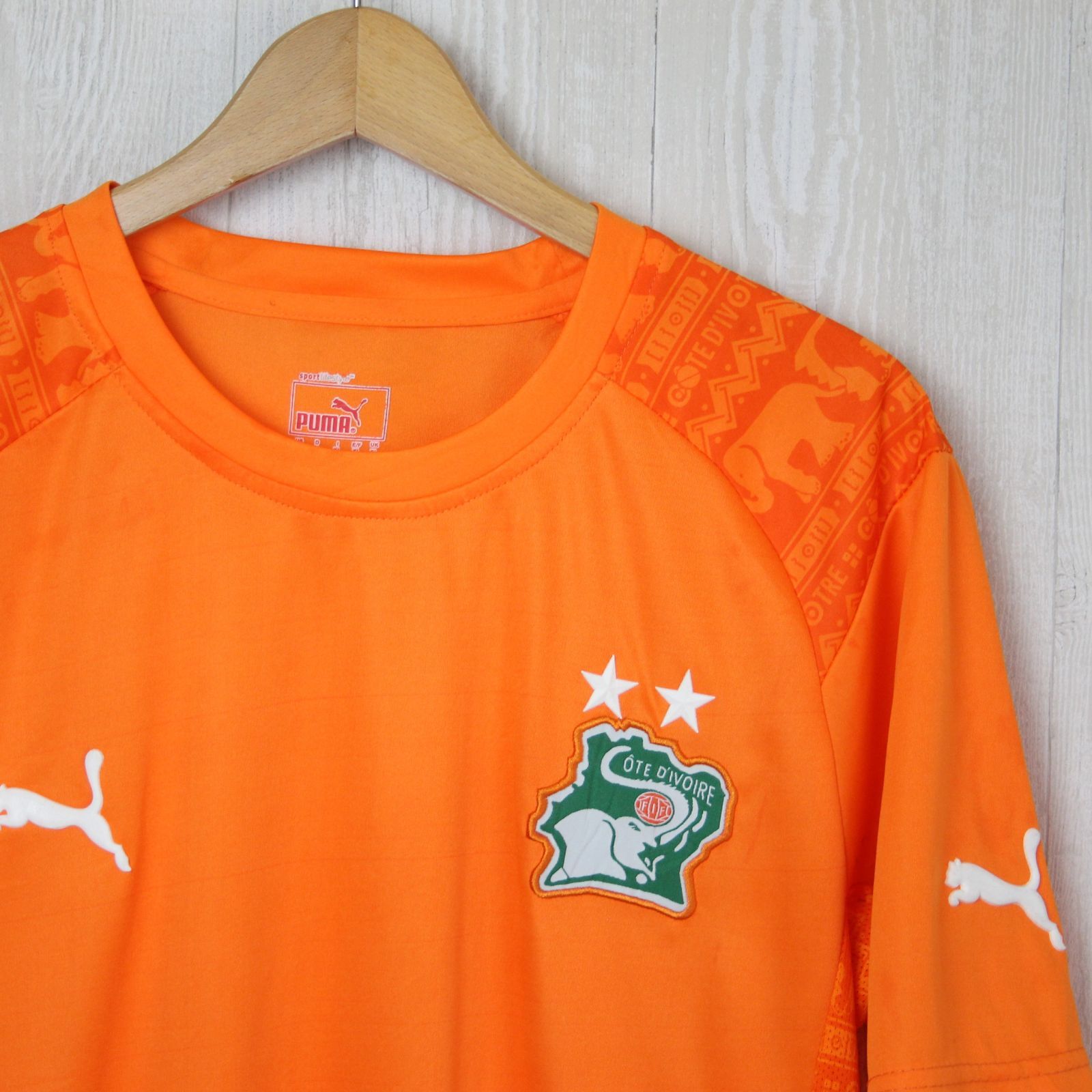 海外輸入】コートジボワール代表 サッカーユニフォーム XL(L相当) 2014