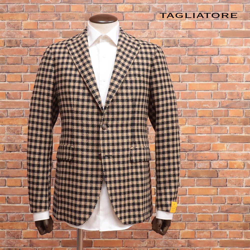 24秋冬/TAGLIATORE/50サイズ/ツイード ジャケット 1SMC22B