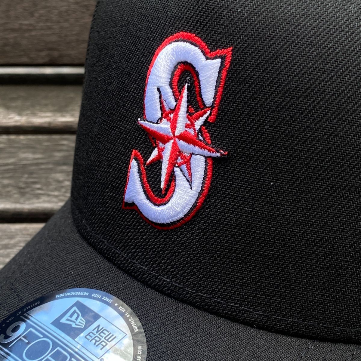 海外限定 Newera ニューエラ 9Forty A-Frame Aフレーム Mariners