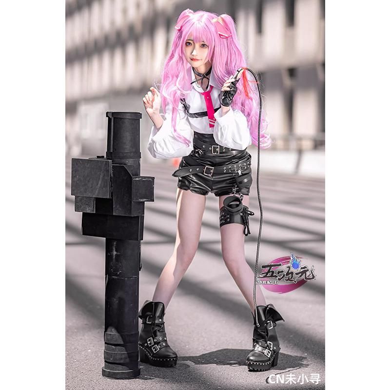 新品 五次元 勝利の女神：NIKKE ニケ ユニ コスプレ 衣装 ※ウィッグ 靴