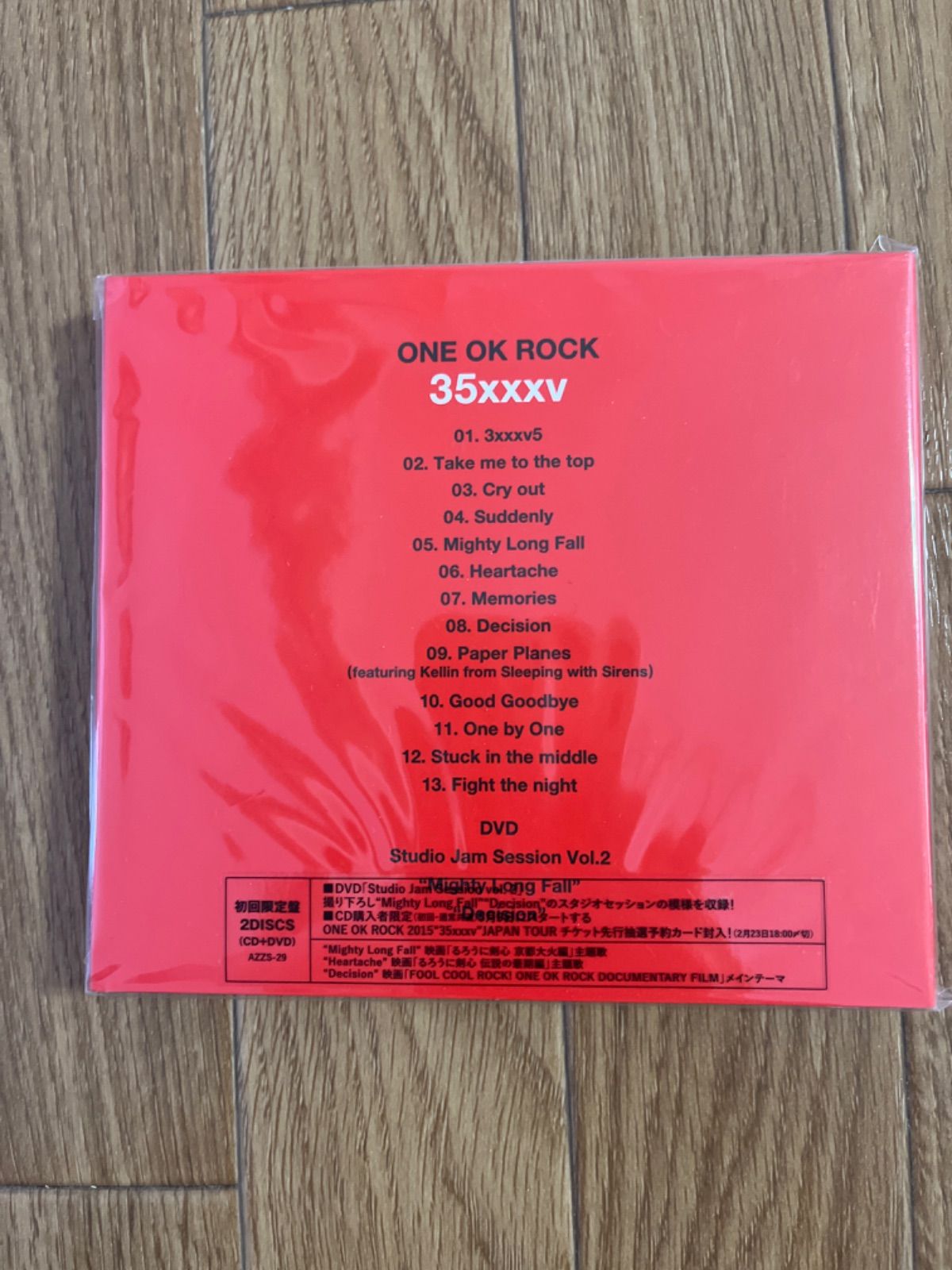 ONE OK ROCK 35xxxv 初回限定盤 (CD+DVD) ワンオク