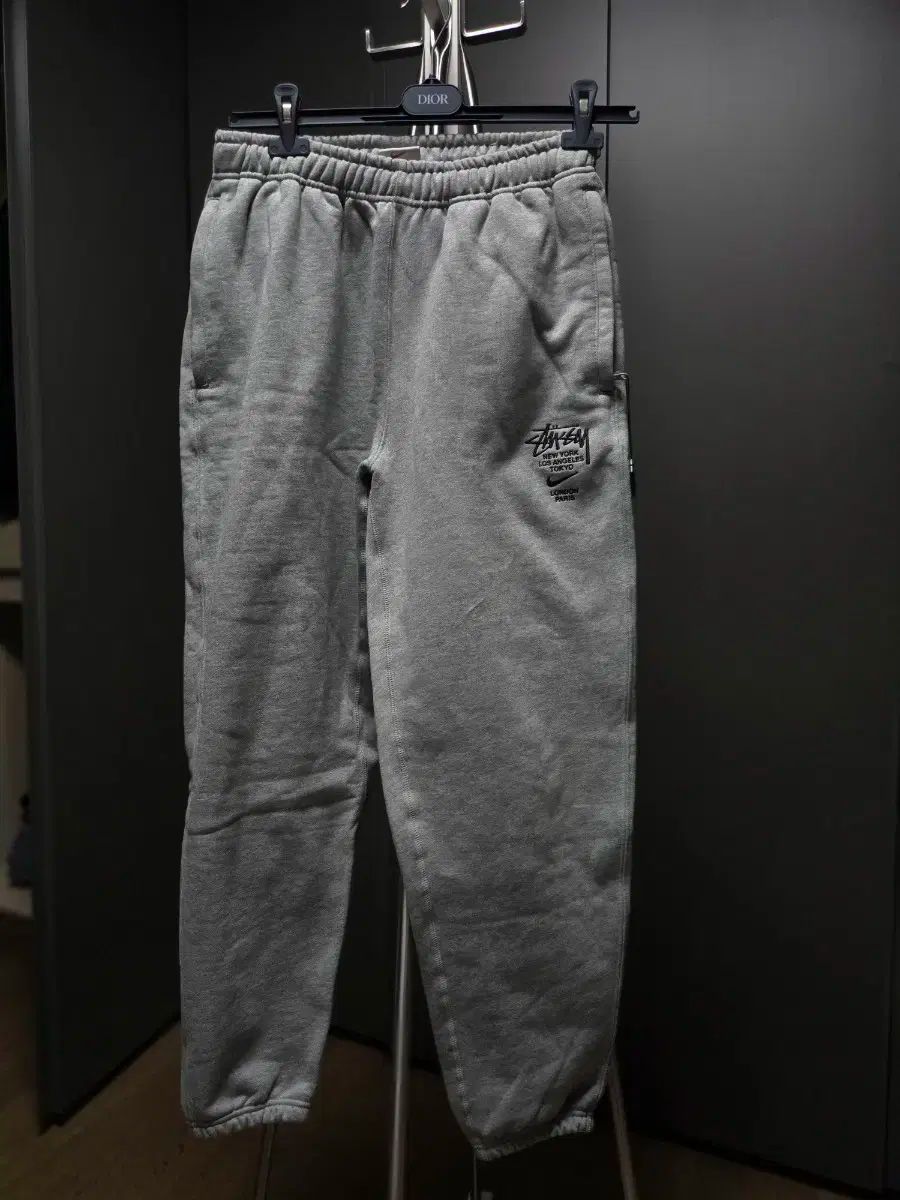 Nike ナイキ STUSSY ステューシー ヘザーグレー アジア S 初回版 スウェットパンツ