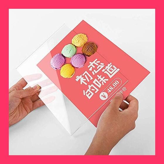 スタッフおすすめ！】SVIAO サインホルダー フォトフレーム 透明