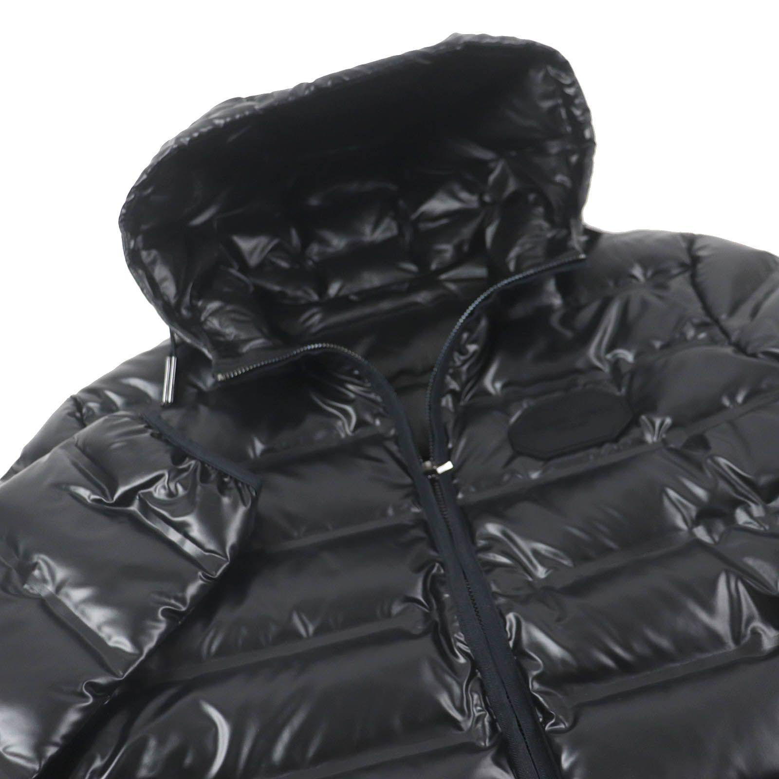 美品□EMPORIO ARMANI エンポリオ アルマーニ 23AW 黒タグ WZIP ロゴ  