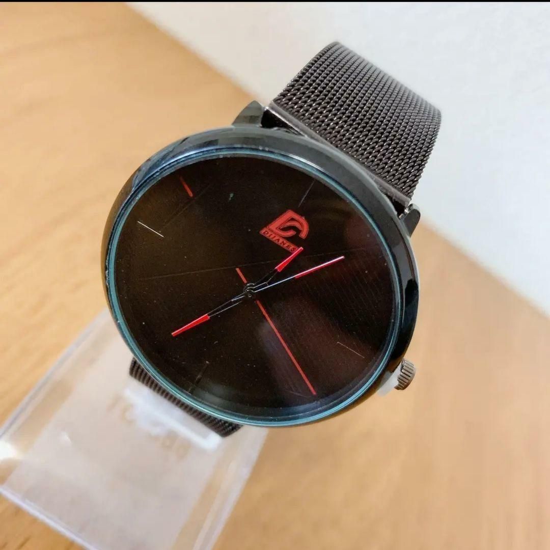 日本未発売】 腕時計 超薄型 ステンレス鋼 ステンレスベルト クォーツ