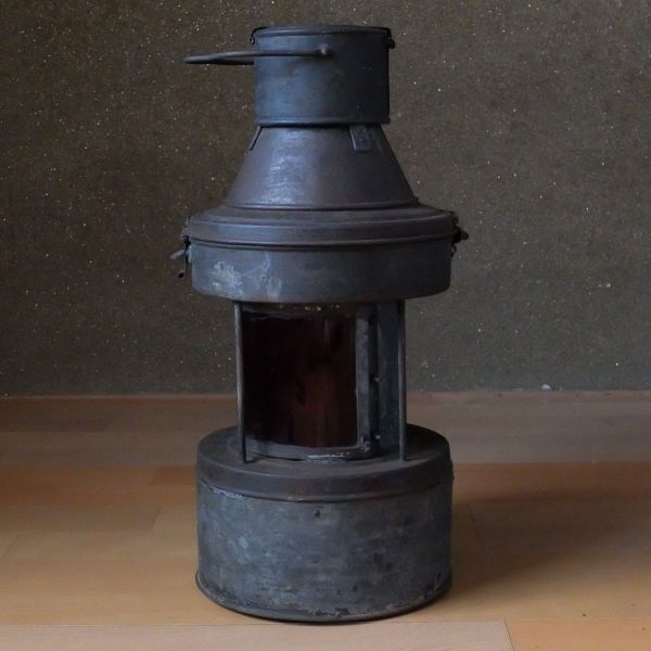 戦前オイルランプ マリンランプ 油用 船舶燈 ランタン オイルランプ