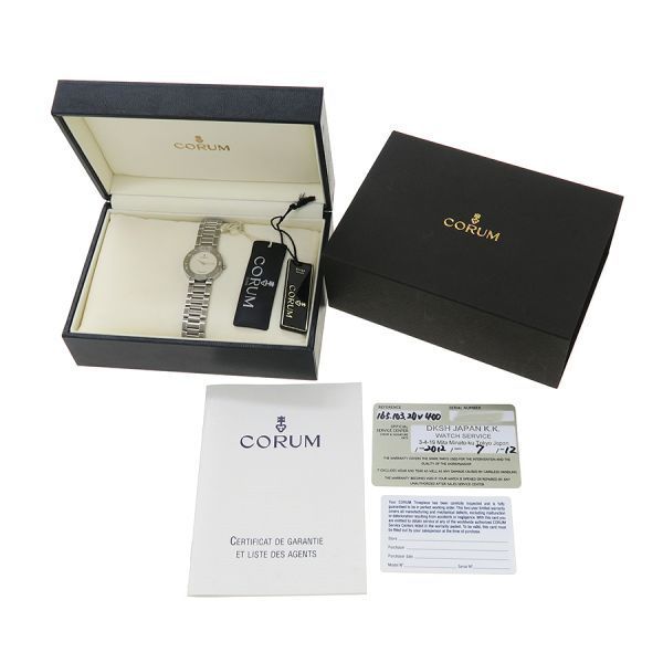 コルム ロムルス 24mm 165.103.20 V400 レディース 腕時計【Aランク  