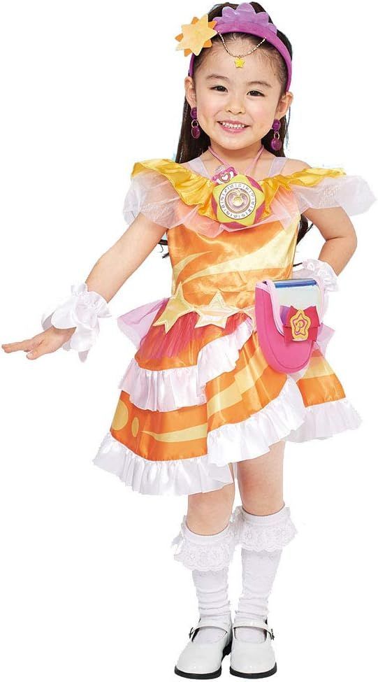 【新品】BANDAI スタートゥインクルプリキュア 変身プリチューム キュアソレイユ 95cm-115cm