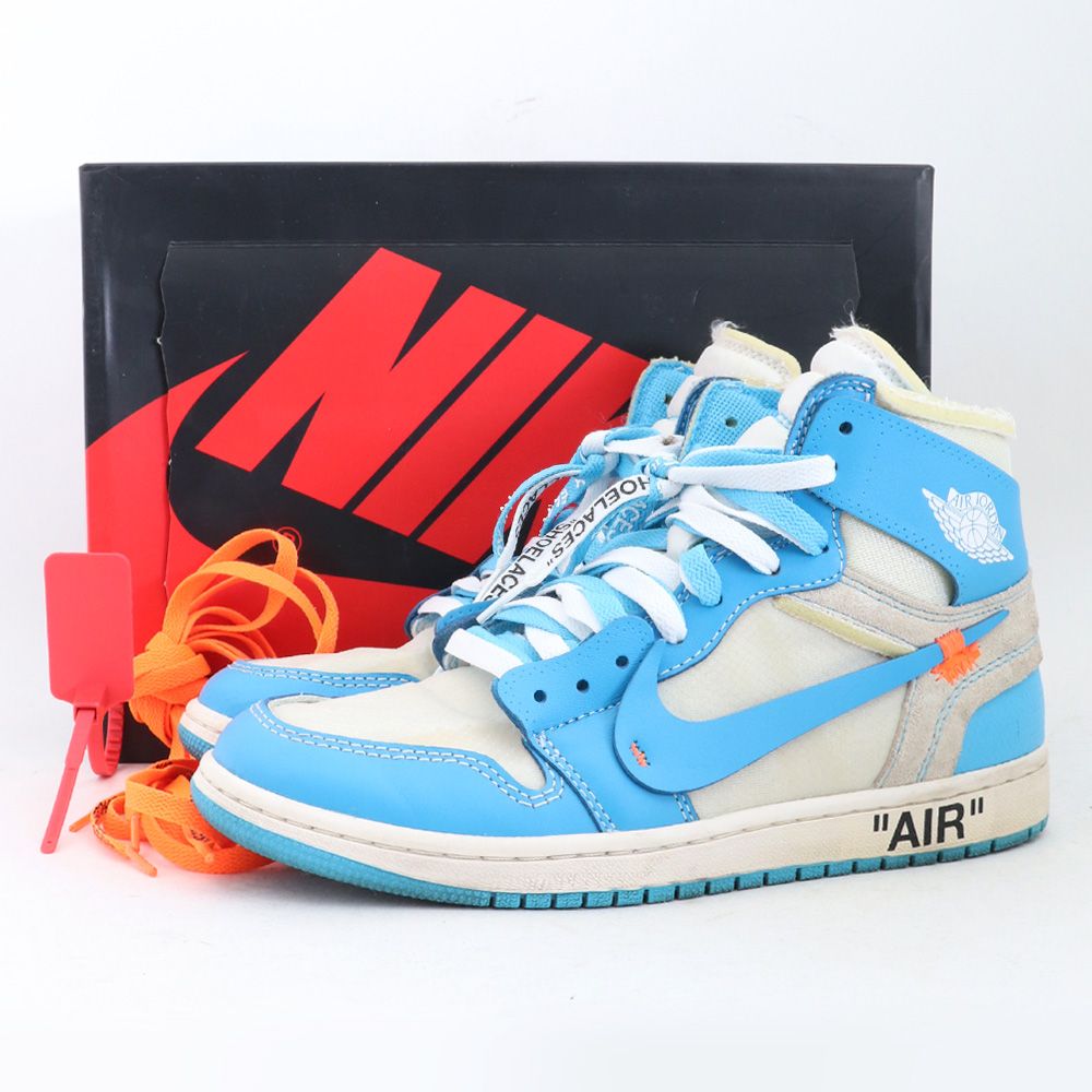 Air jordan 1 x off-white clearance unc