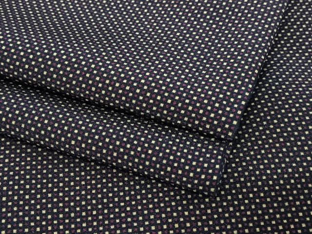 平和屋着物●江戸小紋 角通し 正絹 AABB0302zg