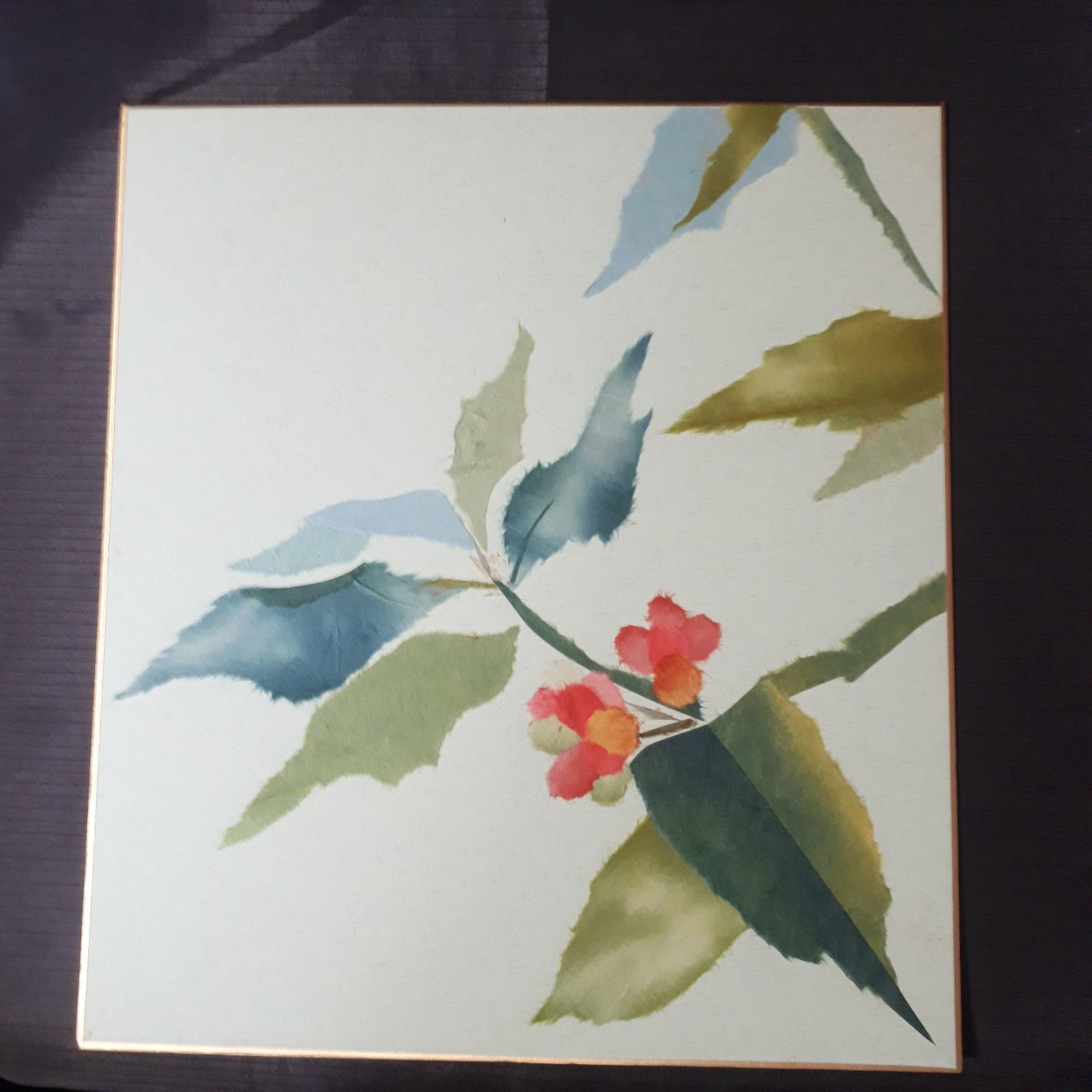 ちぎり絵 花の絵画 花のちぎり絵(佐藤せつ 著) / みなみ書店 / 古本、中古本、古