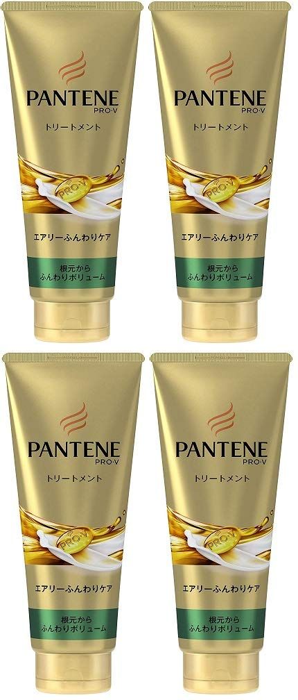 まとめ買い パンテーン トリートメント エアリーふんわりケア デイリー補修トリートメント特大 300g×4個