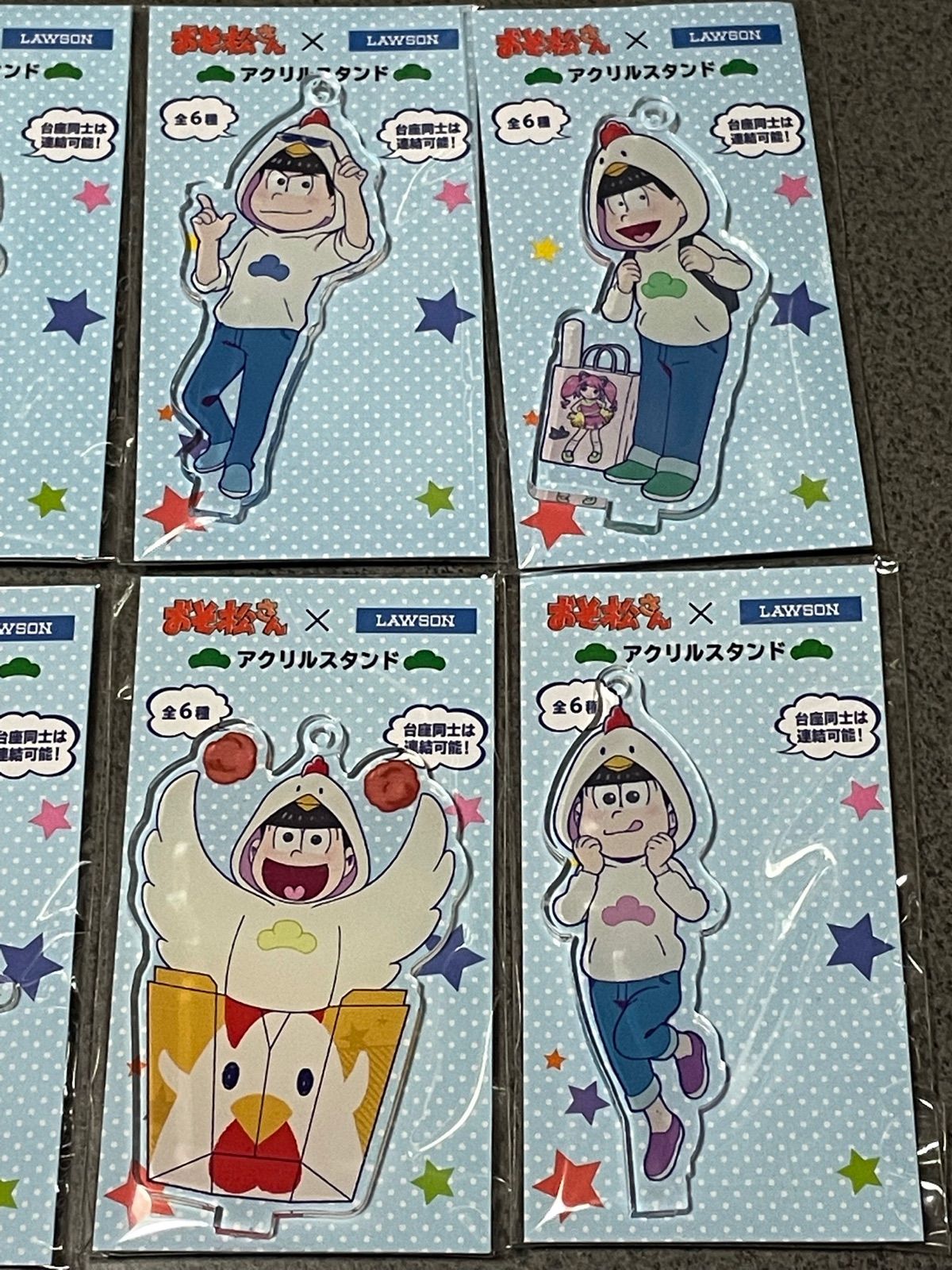 おそ松さん ローソン限定アクリルスタンド全6種 新品未開封 - メルカリ