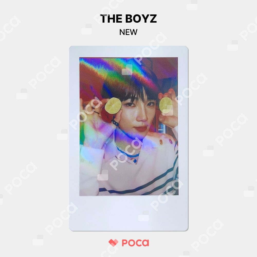 THE BOYZ ニュー】 THRILL-ING OFFICIAL MD 購入特典 公式 トレカ 