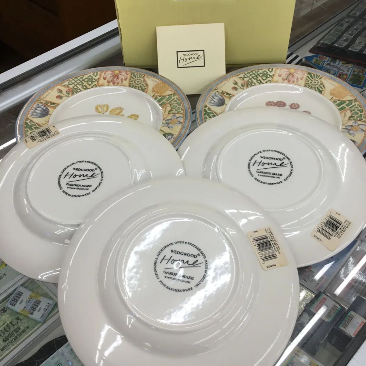  GARDEN MAZE 黄色の皿2枚 廃盤品 HOME GARDEN MAZE 黄色の皿2枚 廃盤品 【公式通販】