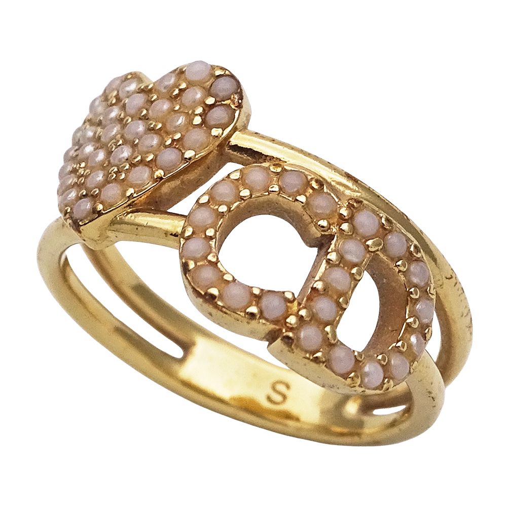 ディオール Dior リング レディース ブランド 指輪 CDロゴ ハート