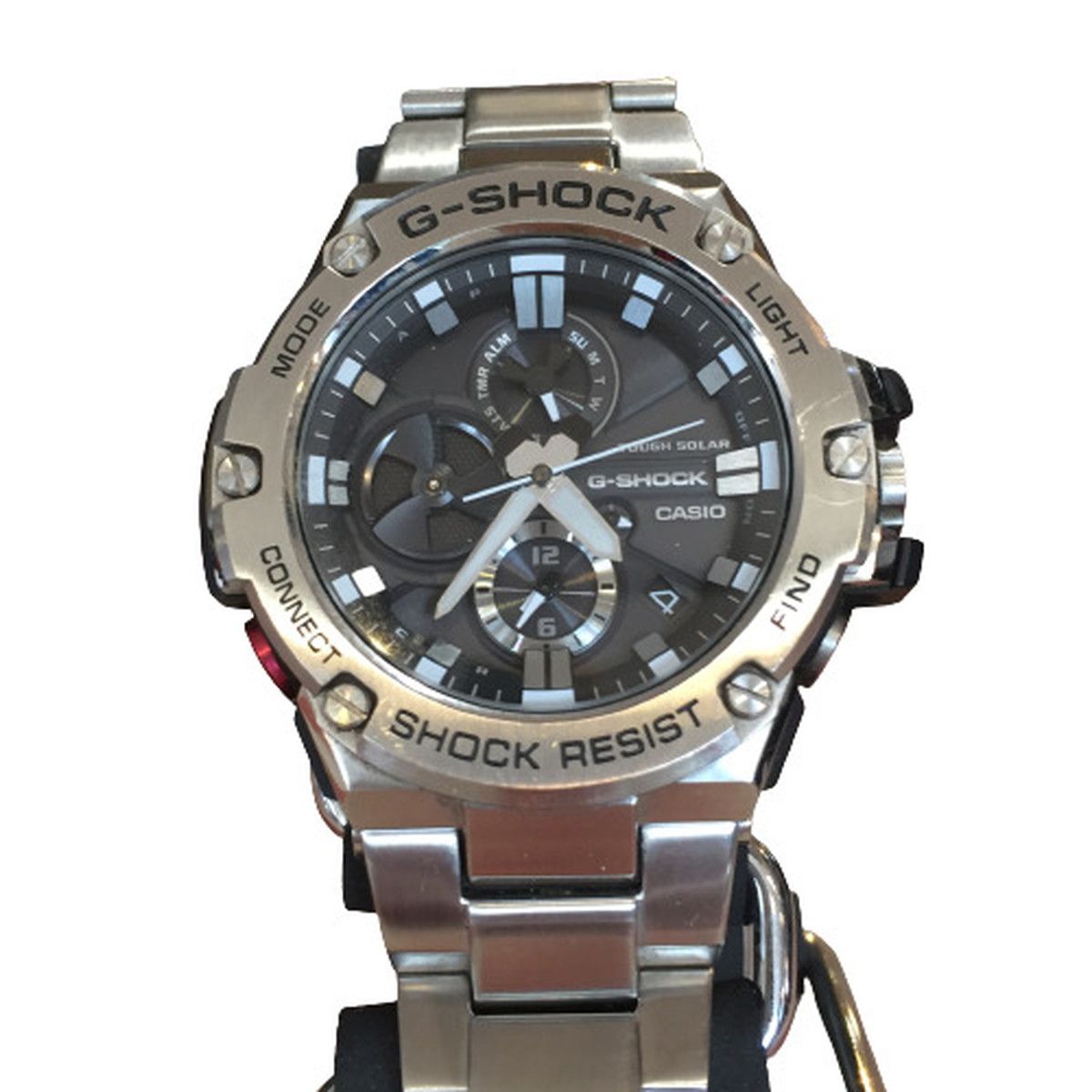 高い素材】 G-SHOCK G-STEEL GST-B100D-1AJF ソーラー | www