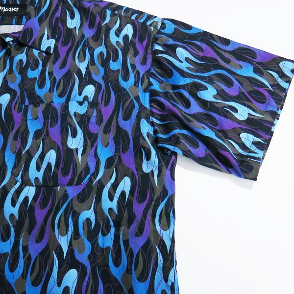 MASSES マシス SHIRTS S/S FIRE ショートスリーブ シャツ