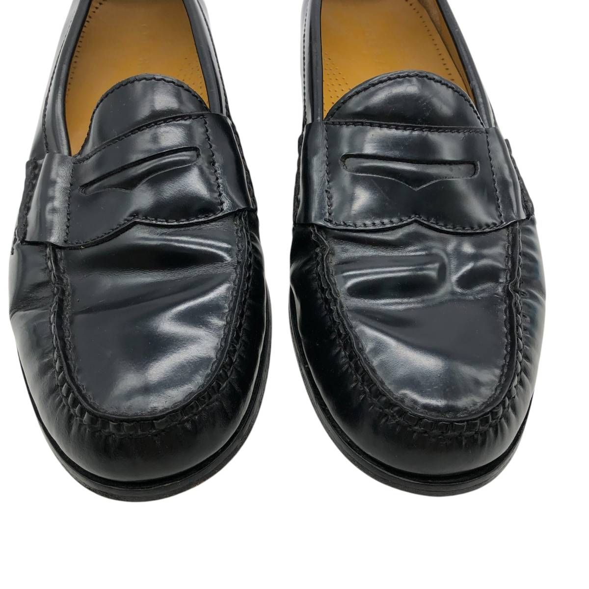  古着 コールハーン コインローファー 9 1 2 D メンズ27.5 cm相当 saa 013657 デッキシューズ 靴