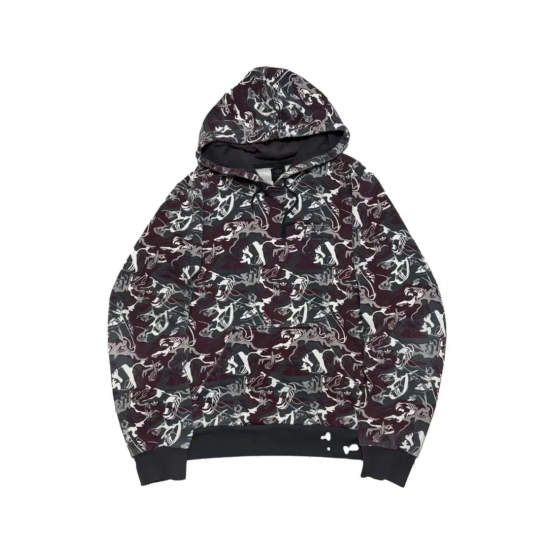 adidas(アディダス) カモフラ A BATHING APE(アベイシングエイプ) 味 フード